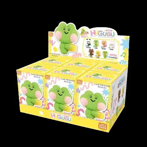 LINE FRIENDS minini-哈谷谷毛絨(隨機出貨)