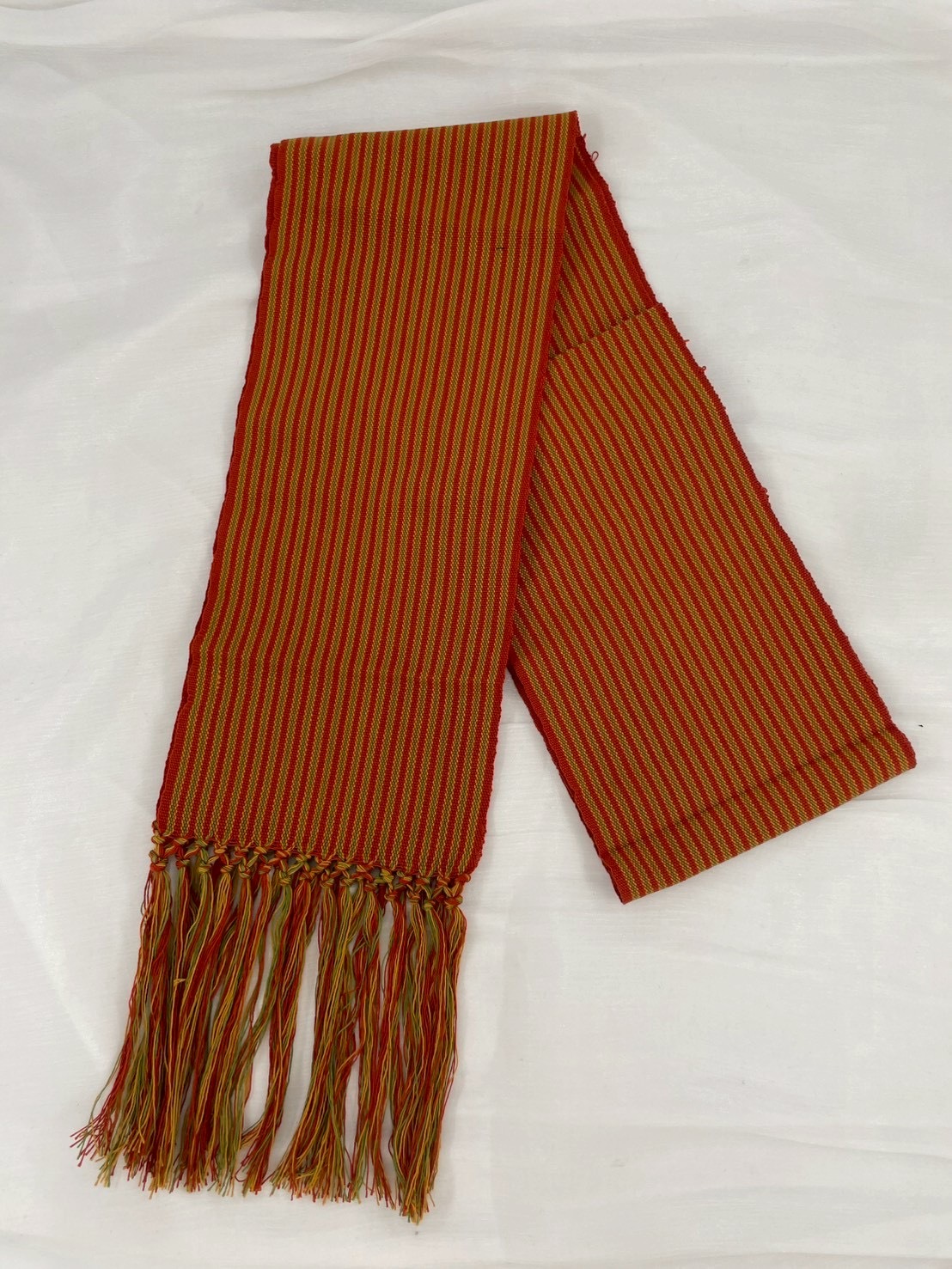 No.14織布流蘇綁腰巾.總長230寬14