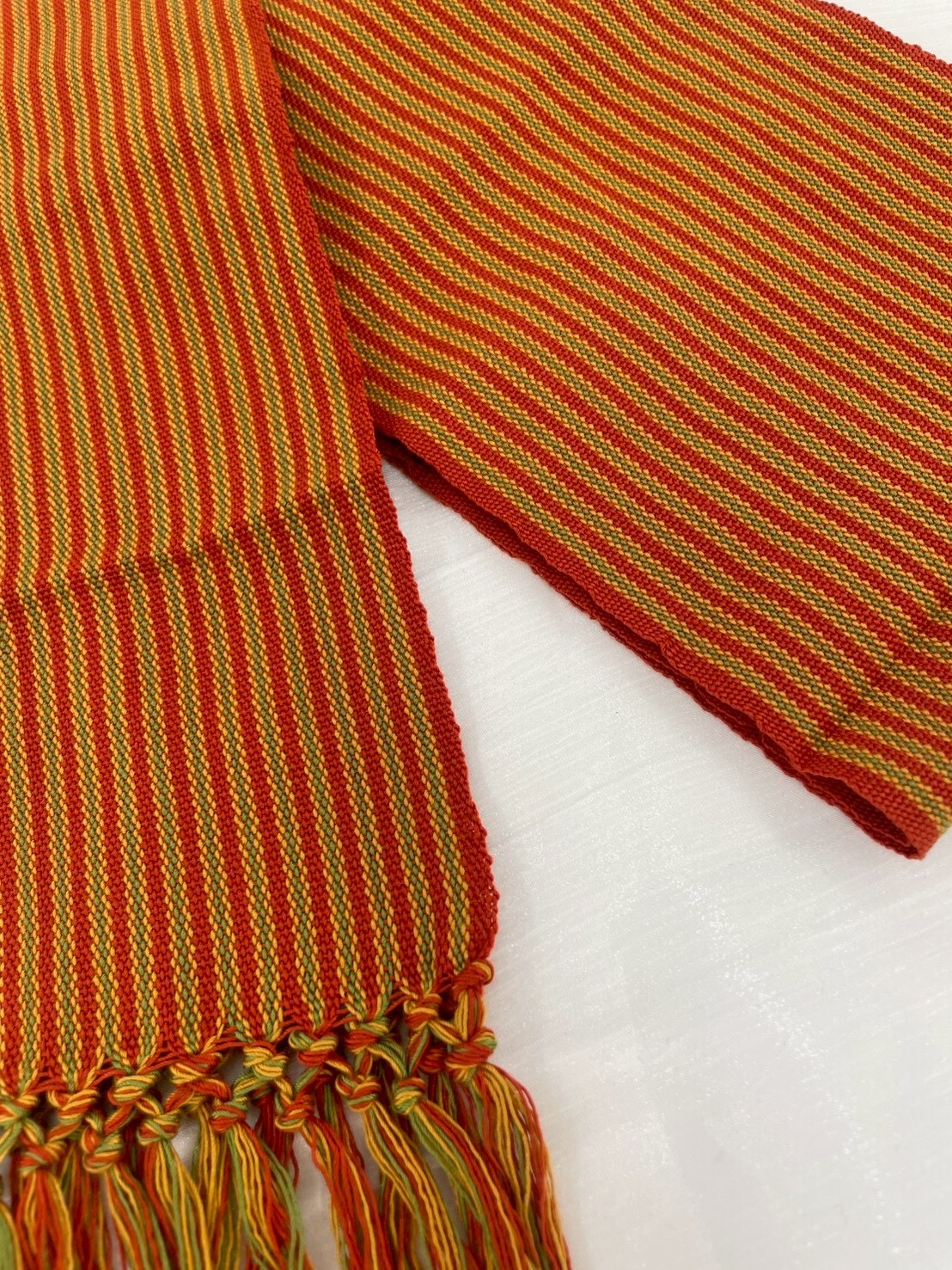 No.14織布流蘇綁腰巾.總長230寬14