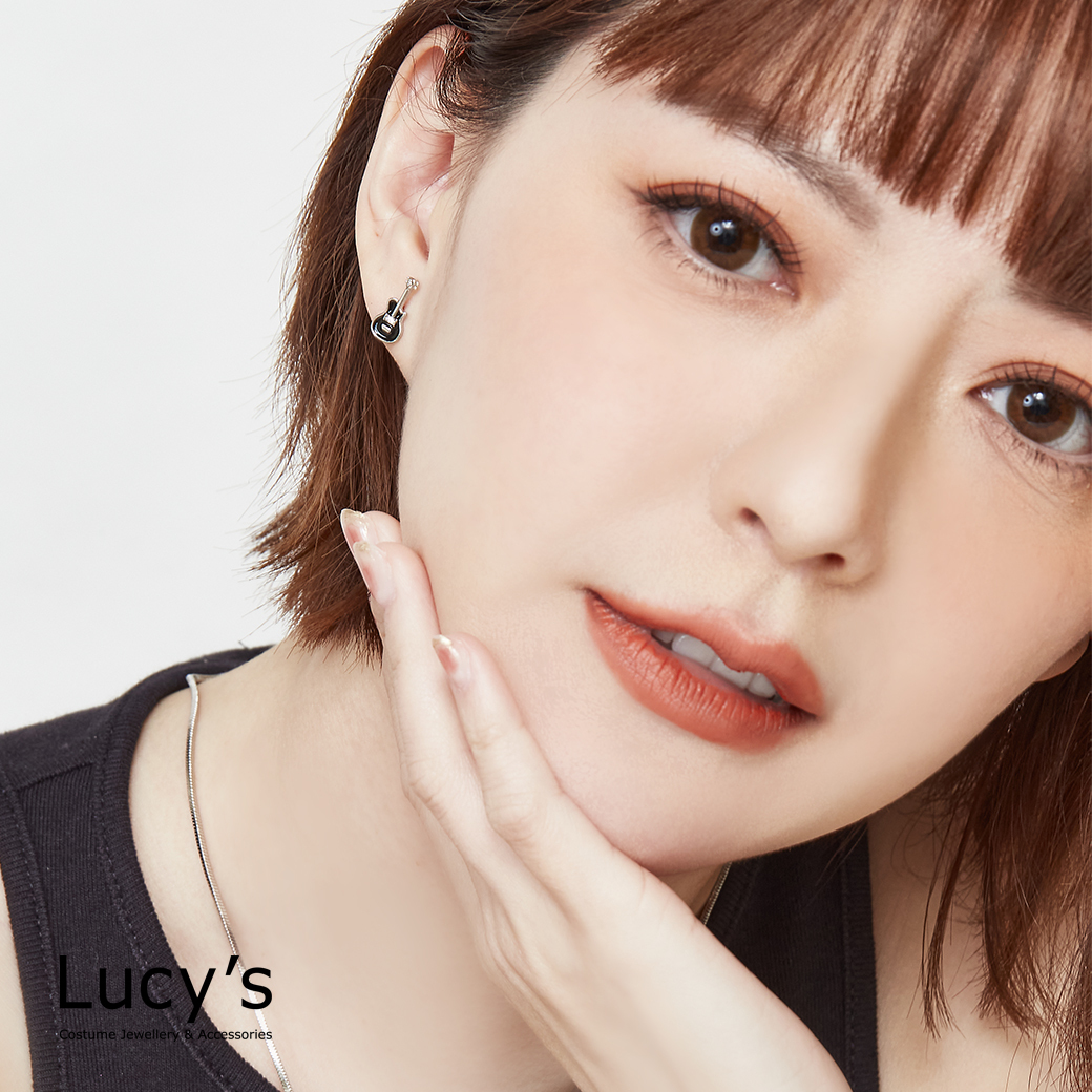 吉他 耳環 (125034)
