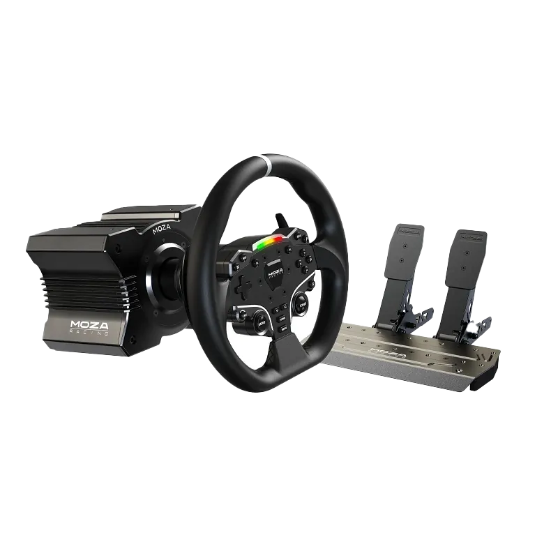 【超神組合】魔爪MOZA R5套裝+NLR WS LITE賽車架+技嘉 GS32Q 32型2K 165Hz電競螢幕