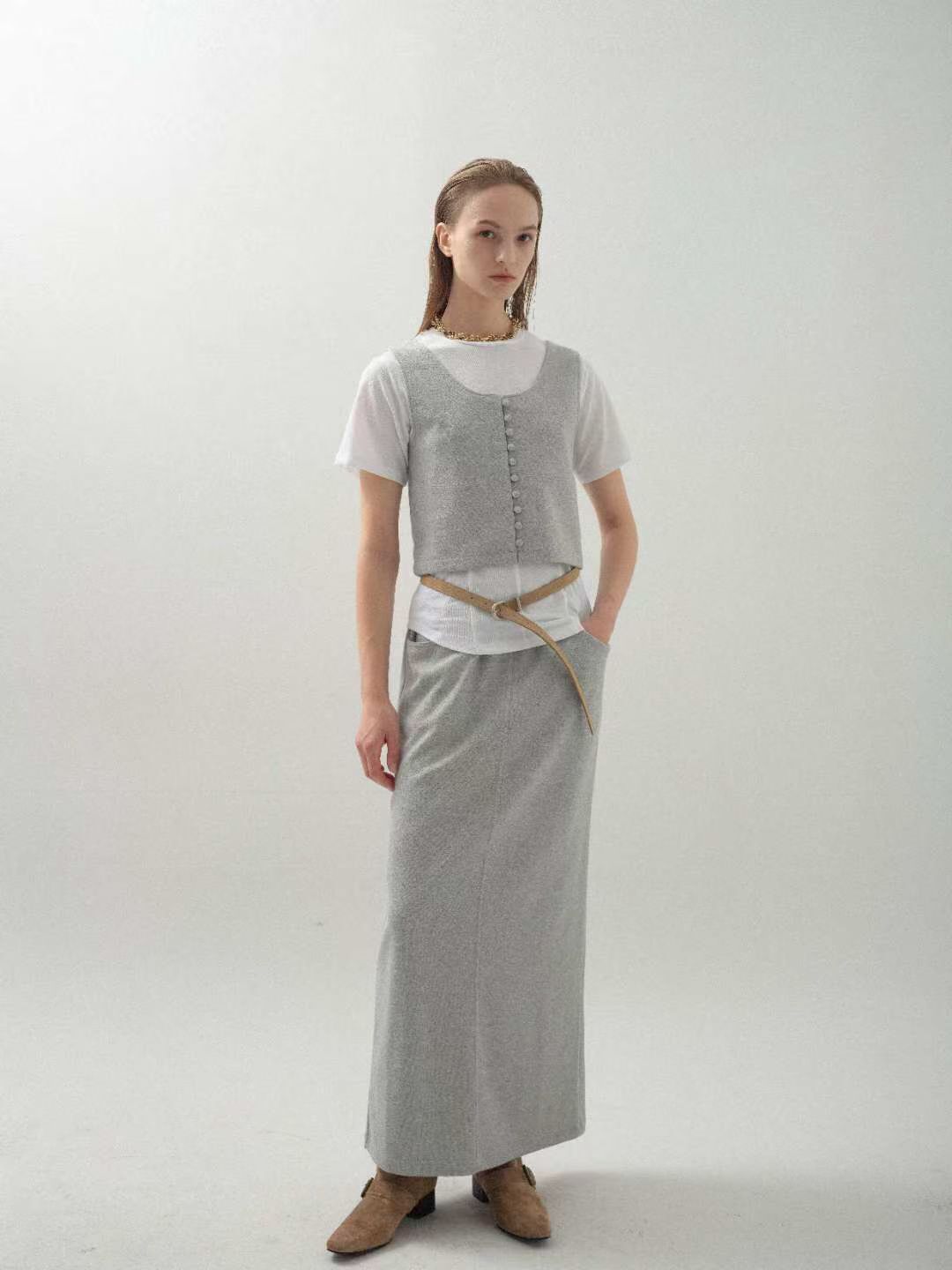 GB5230 銀扣高質幼皮帶（優惠碼不適用）