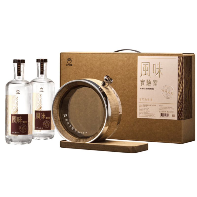 金門高粱58.2度 風味實驗室：自圓其熟桶陳組(可可太妃1.0)