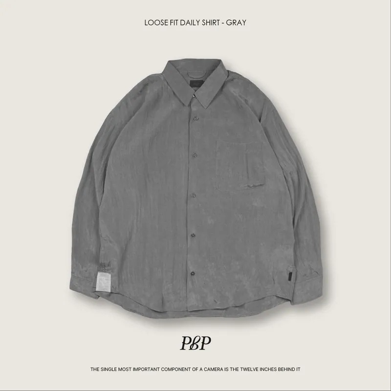P.B.P LOOSE FIT DAILY SHIRT