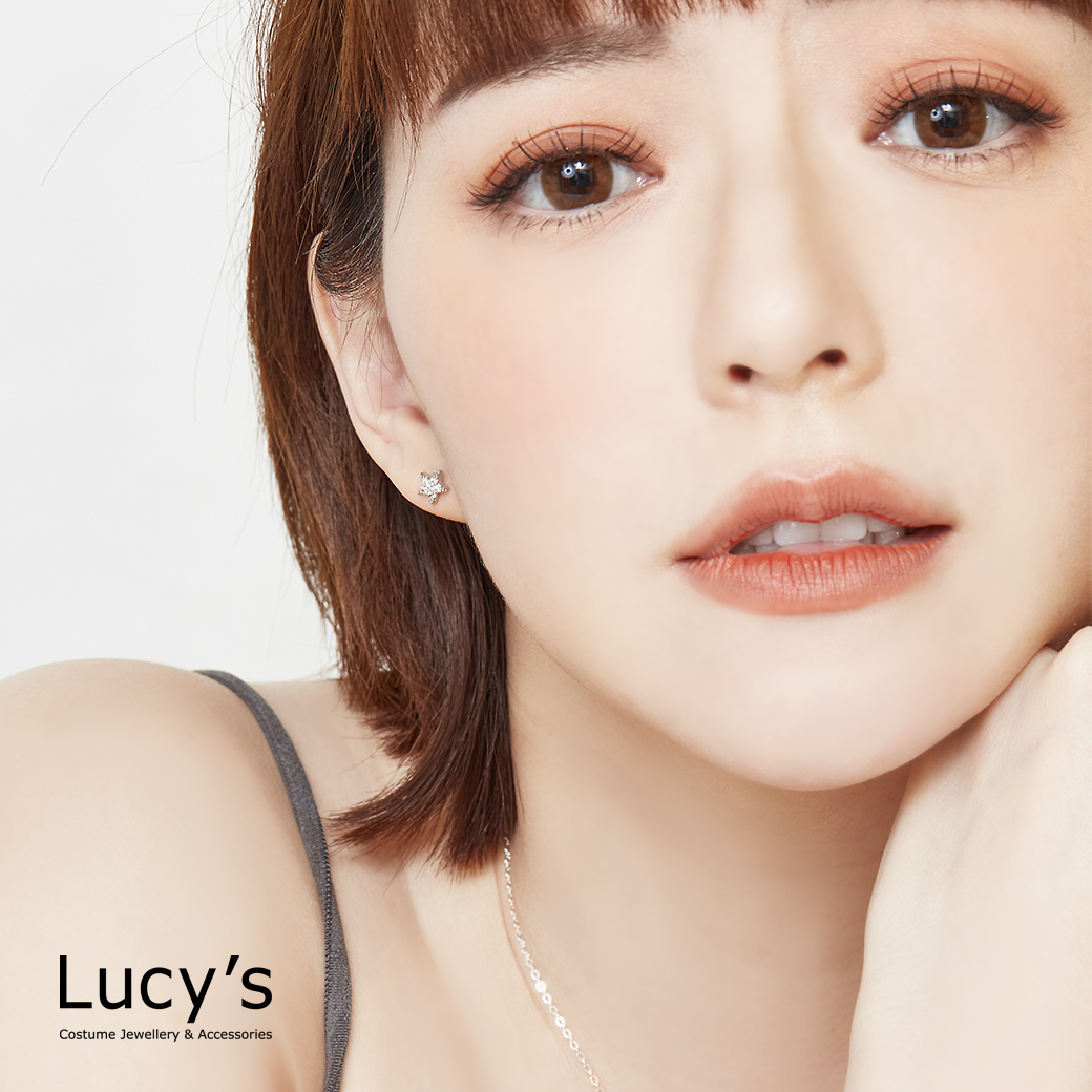 小星星 耳環 (122812)