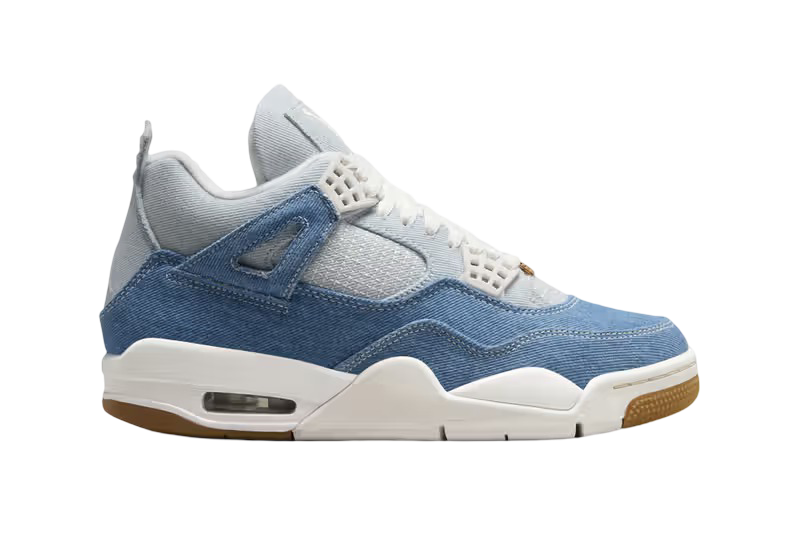 [In-Stock] Air Jordan 4 Retro TEX Denim Worn Blue (W) IB6716-100