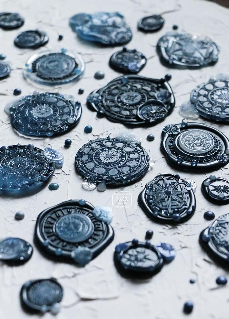 吉LCN｜封蠟（火漆）印章組 - 圓月相