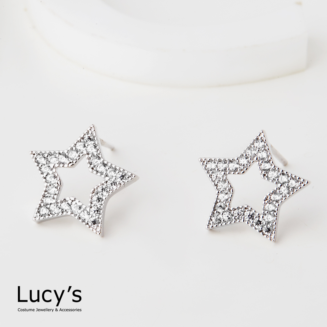 閃爍星 耳環 (123474)