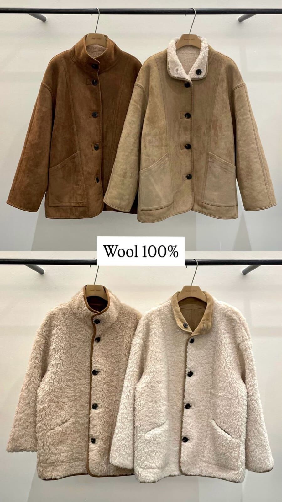 OB5228 柔軟保暖兩面穿外套