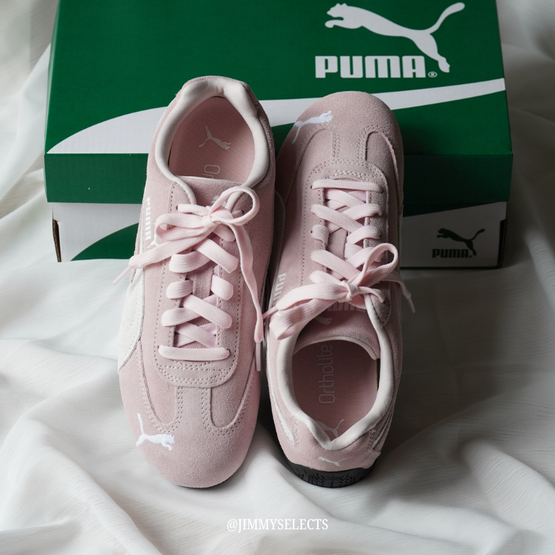 【代購】PUMA Speedcat OG「Pink White」粉白｜復古賽車風 × 都會穿搭薄底鞋