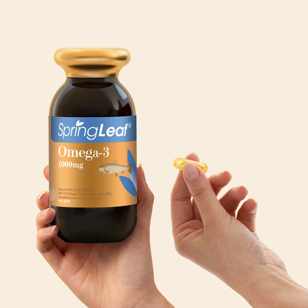 (預購商品) 澳洲Spring Leaf Omega-3 1000mg 深海鮭魚油 200粒