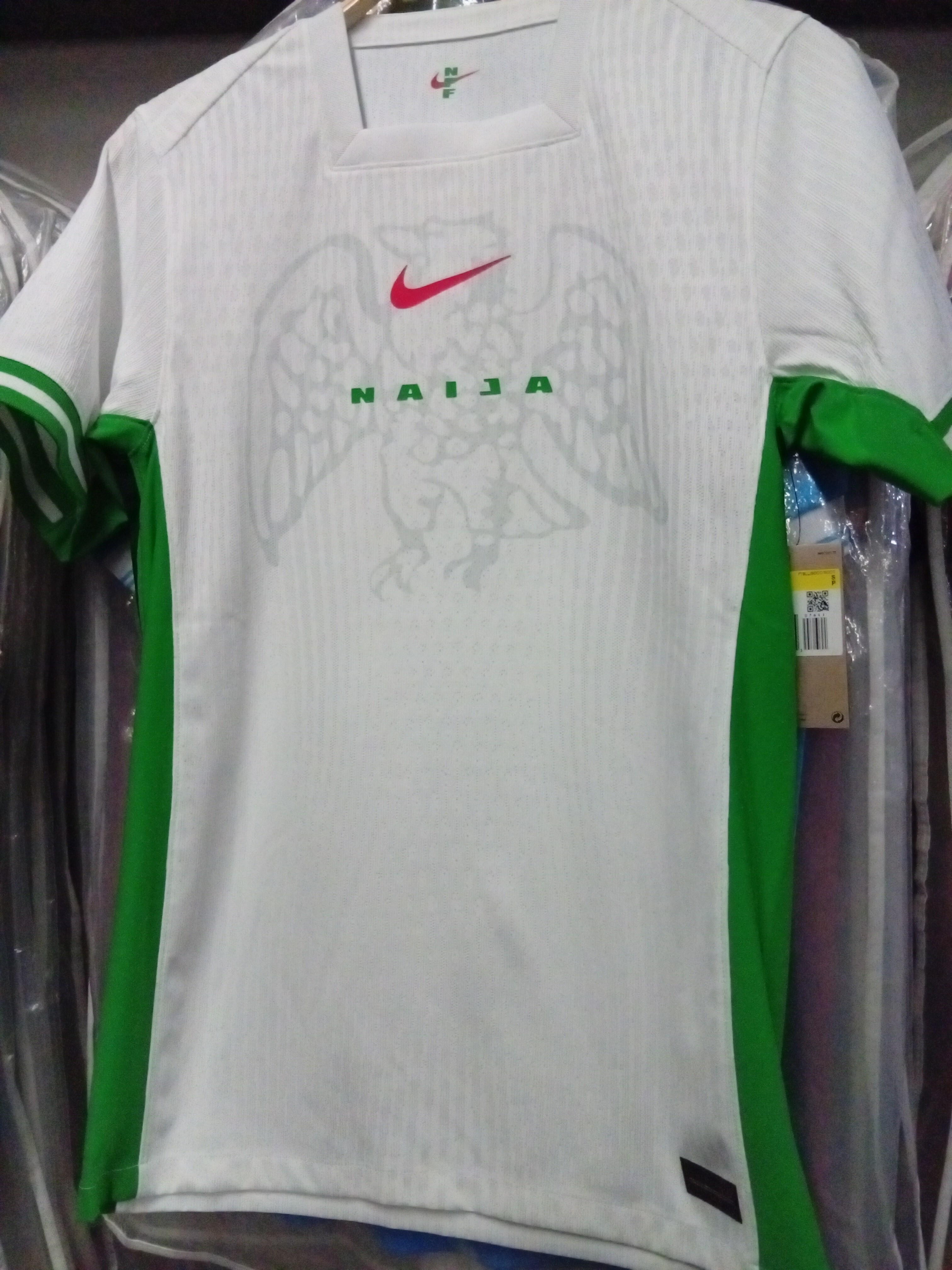 24-25尼日利亞主場球員版球衣
