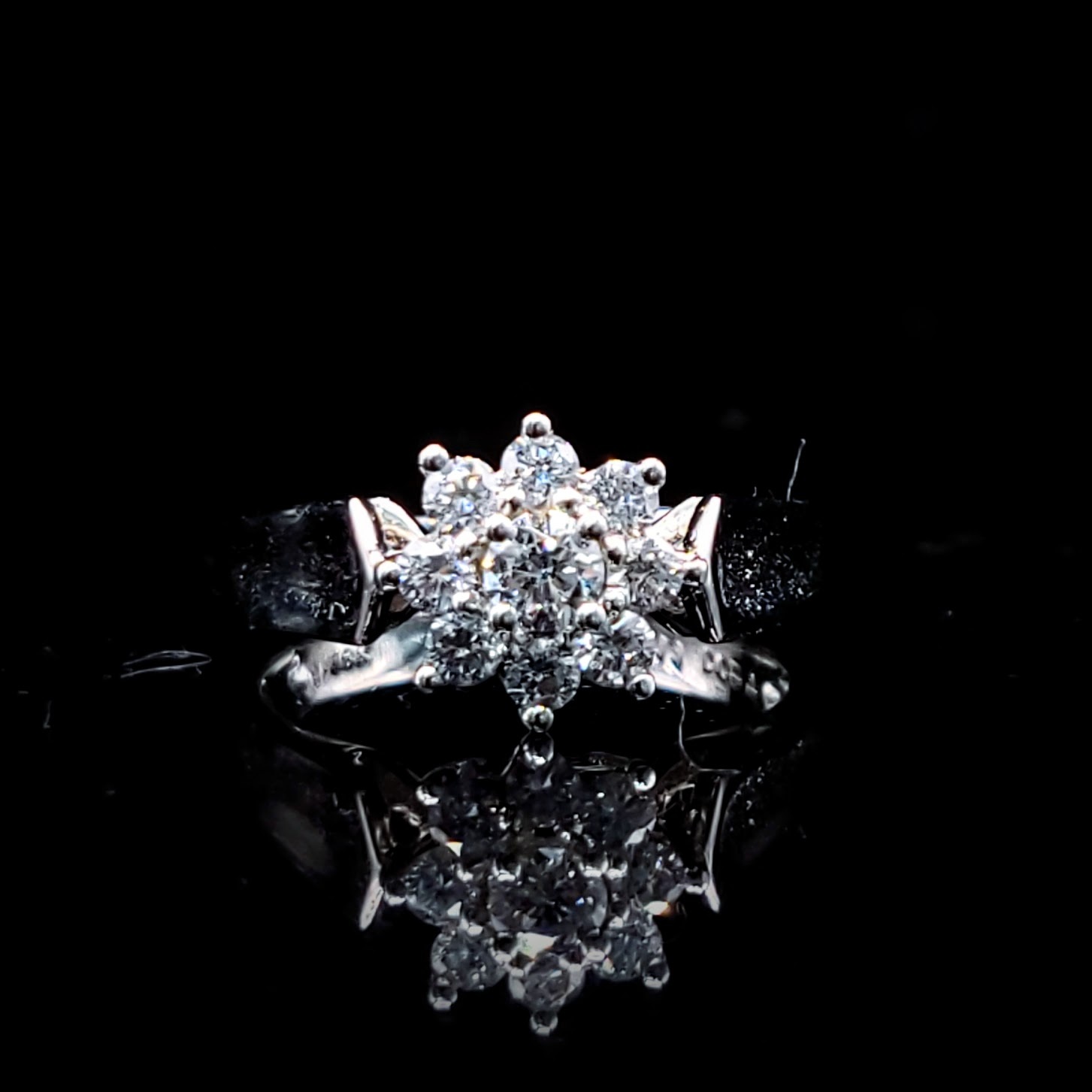 18K White Gold 0.38ct Diamond Ring