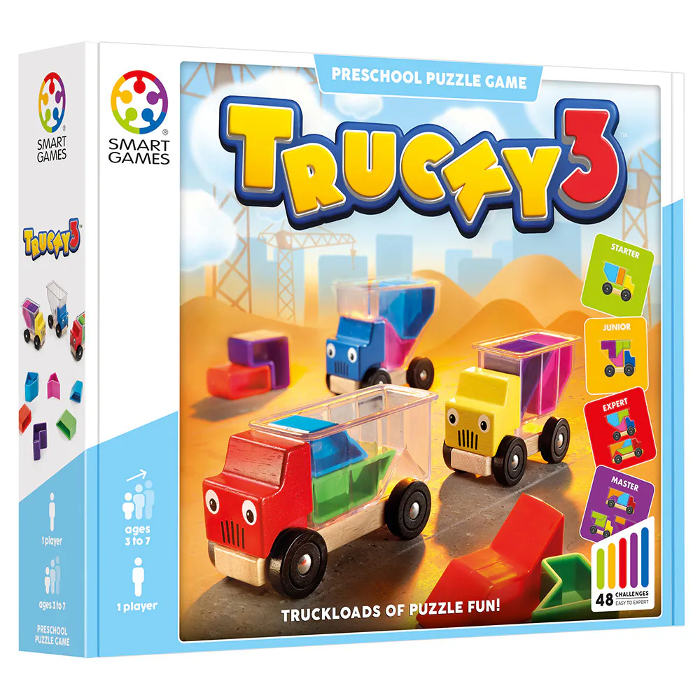 【 和誼出品 - Smart Game 】 卡車益智裝裝樂