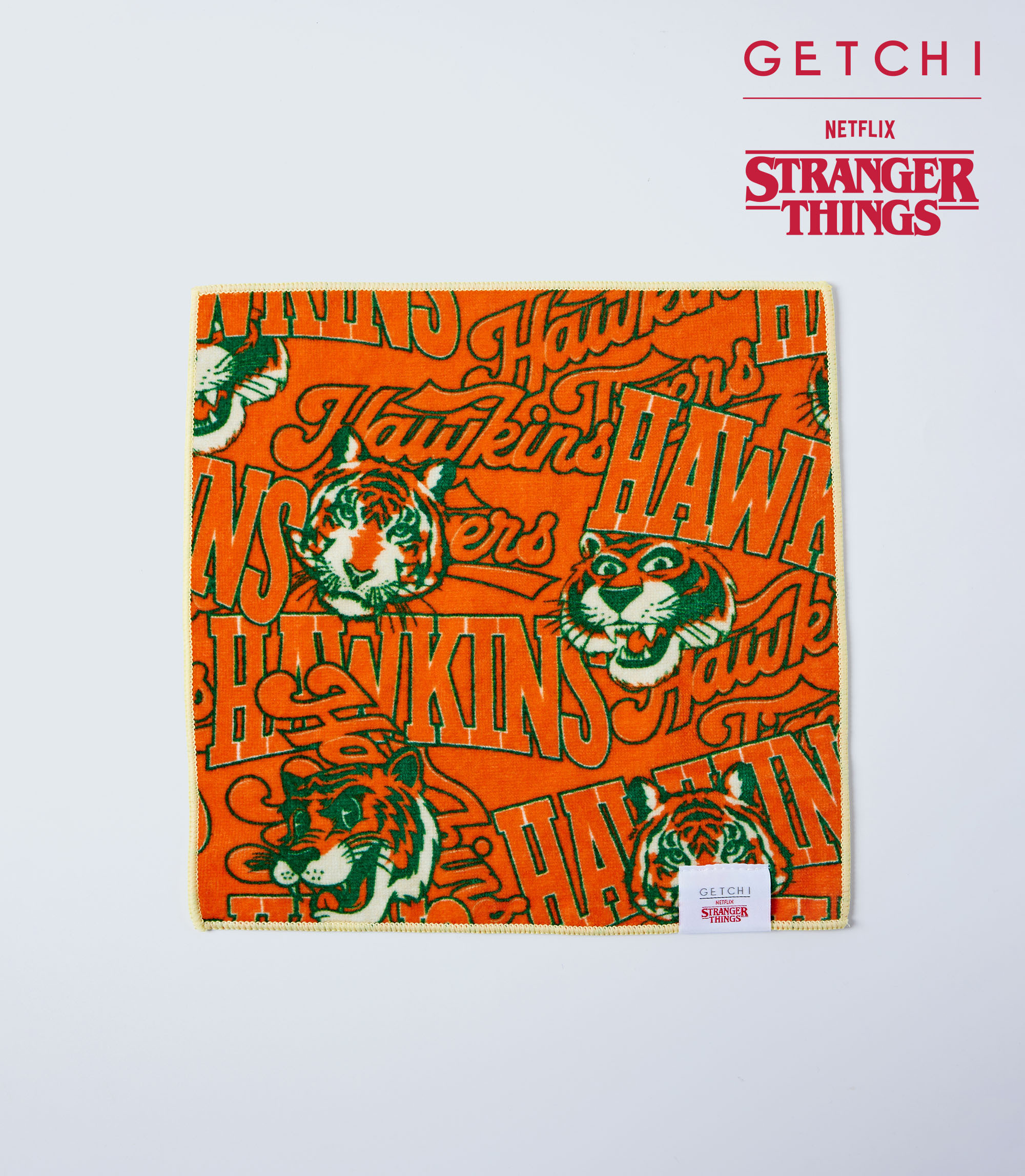 (現貨)Getchi X Stranger Things 怪奇物語聯名手帕