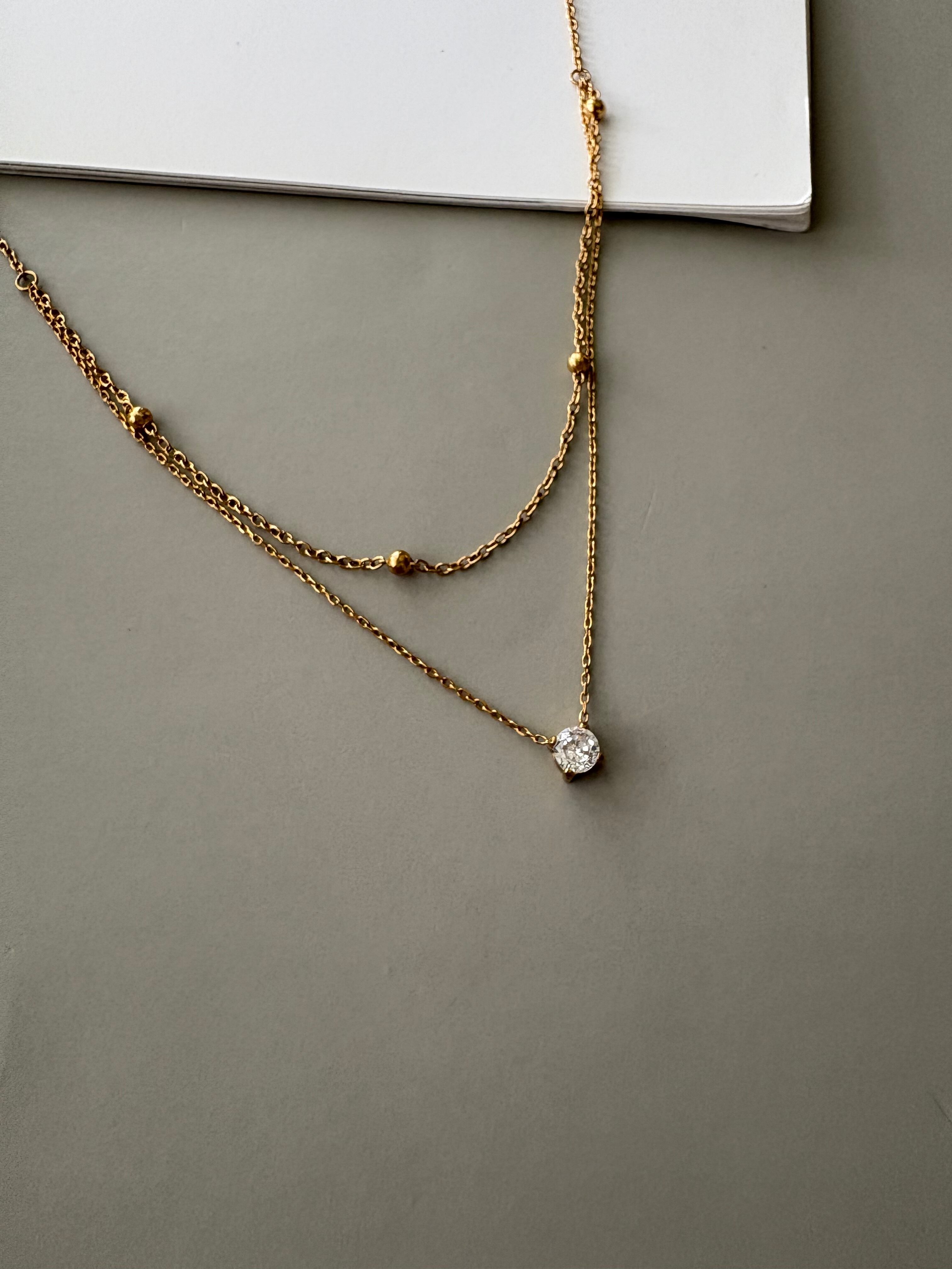 twinkle duo necklace