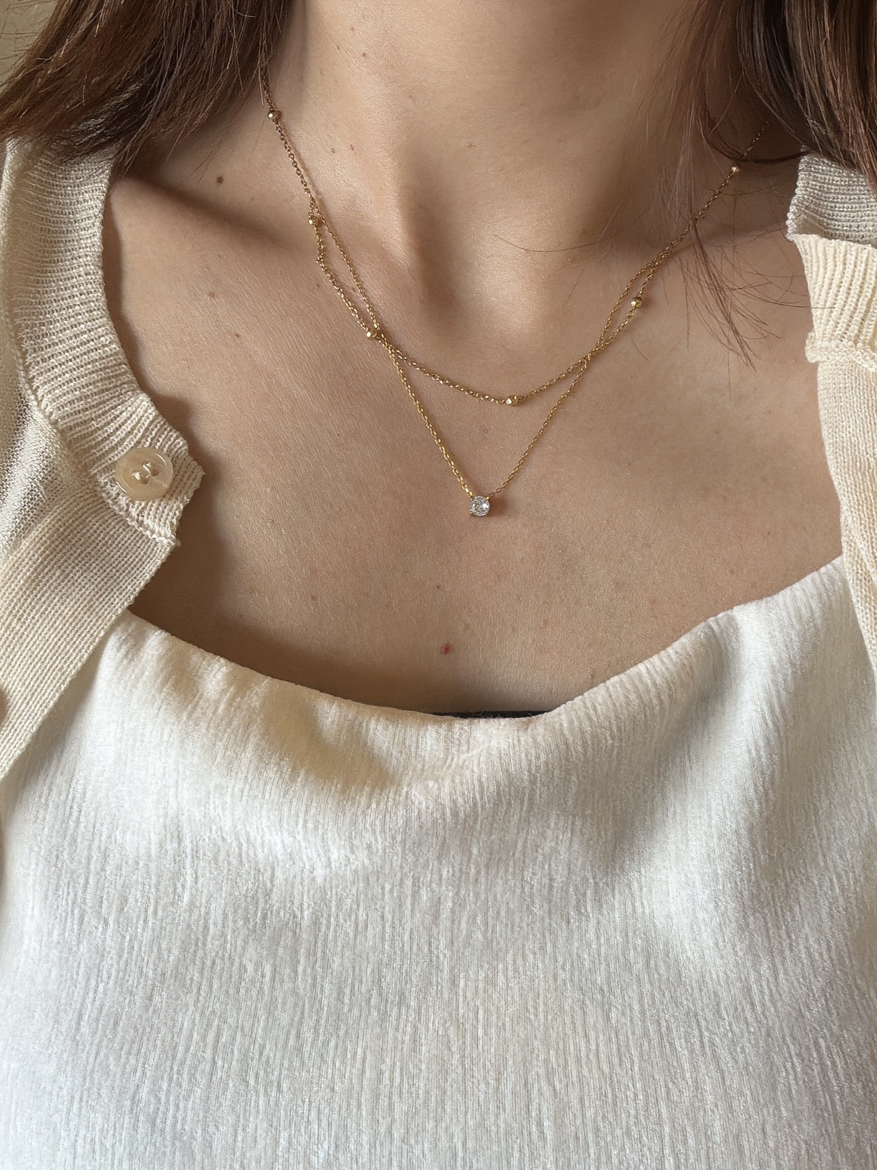 twinkle duo necklace