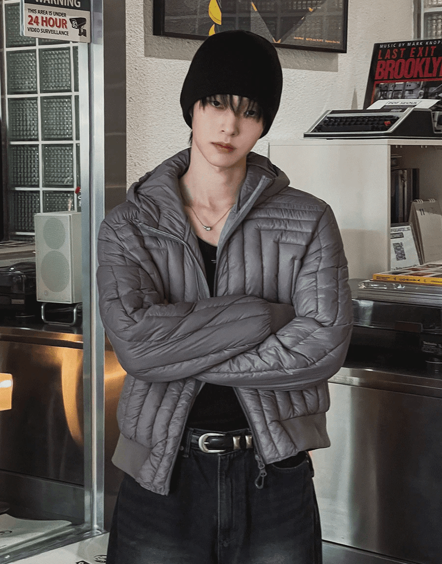 短款輕薄鴨絨夾克