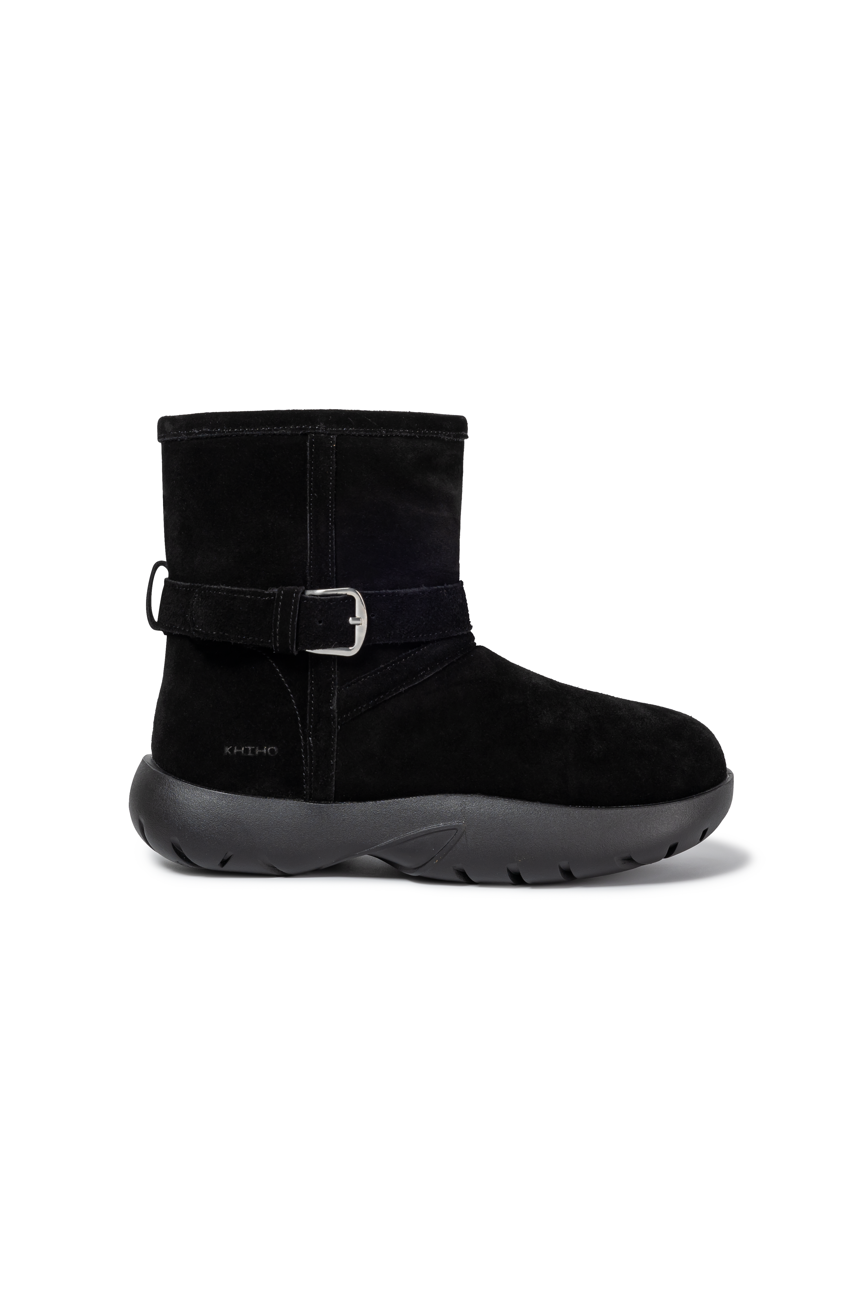KHIHO BOUCLE BUCKLE WINTER BOOTS K24-SH024 BK