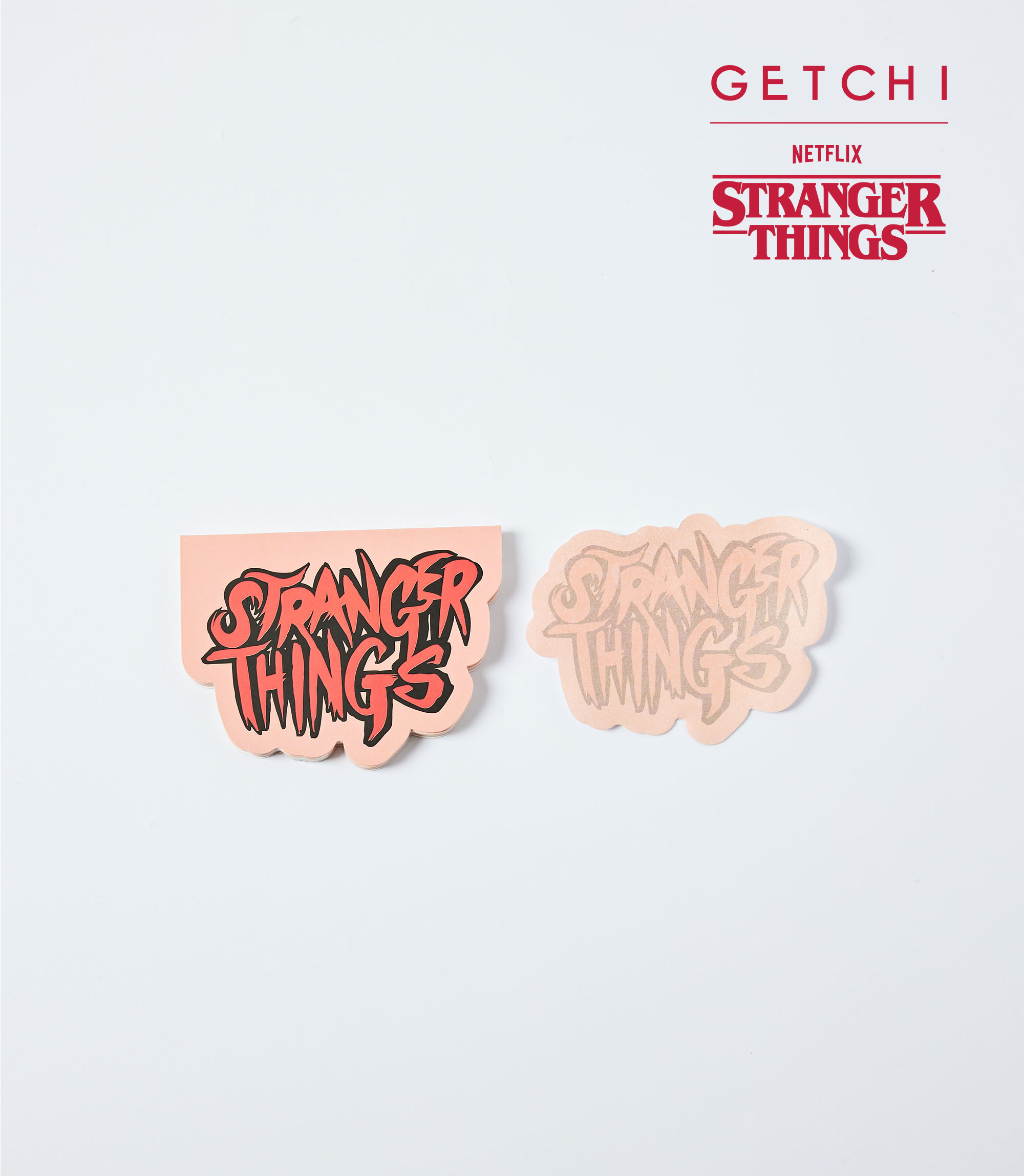 (現貨)Getchi X Stranger Things NOTES怪奇物語聯名系列便條本