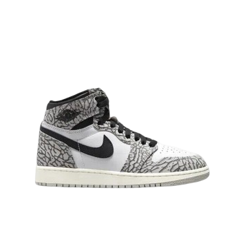 [In-Stock] Air Jordan 1 High OG White Cement (GS) FD1437-052