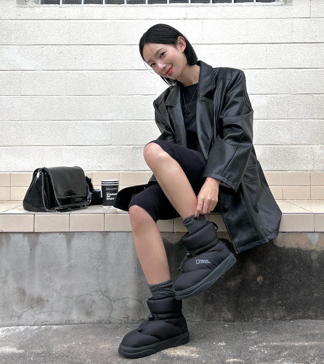 【韓國預購】AKR112004 National Geographic 毛絨靴 (N254WWT353)