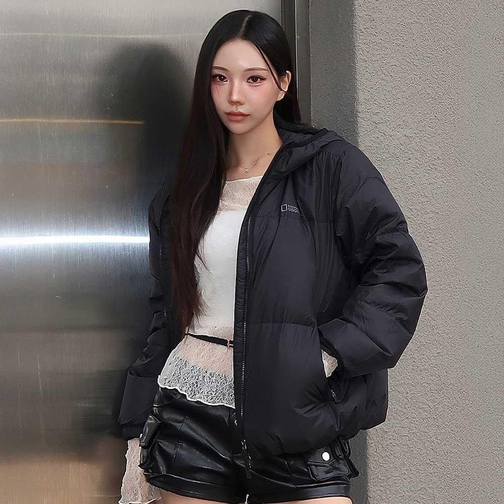 【韓國預購】AKR112005 National Geographic 女裝 Aira 鵝絨連帽外套 (N254WDW871)