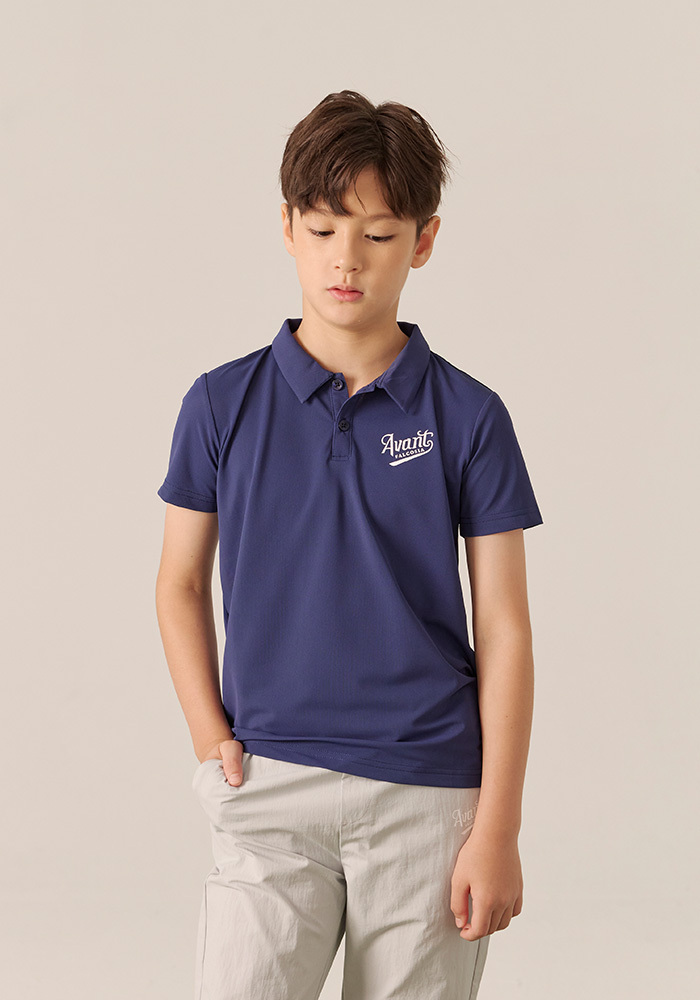 Avant Falcosia  假期DINO排汗男衫-藏青色