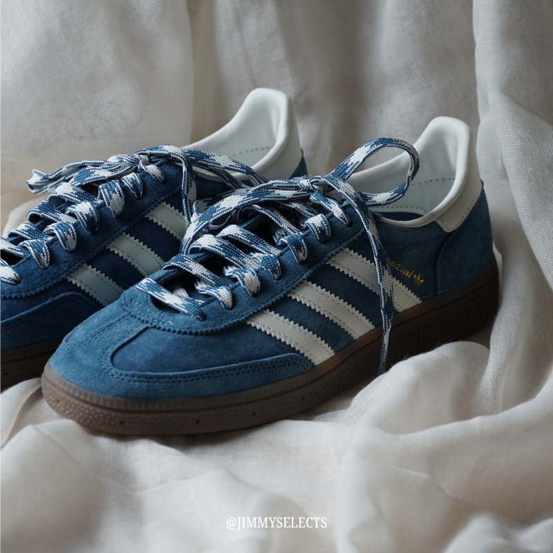【代購】Adidas Handball Spezial｜KI5941｜霧藍x焦糖底 經典麂皮運動休閒鞋
