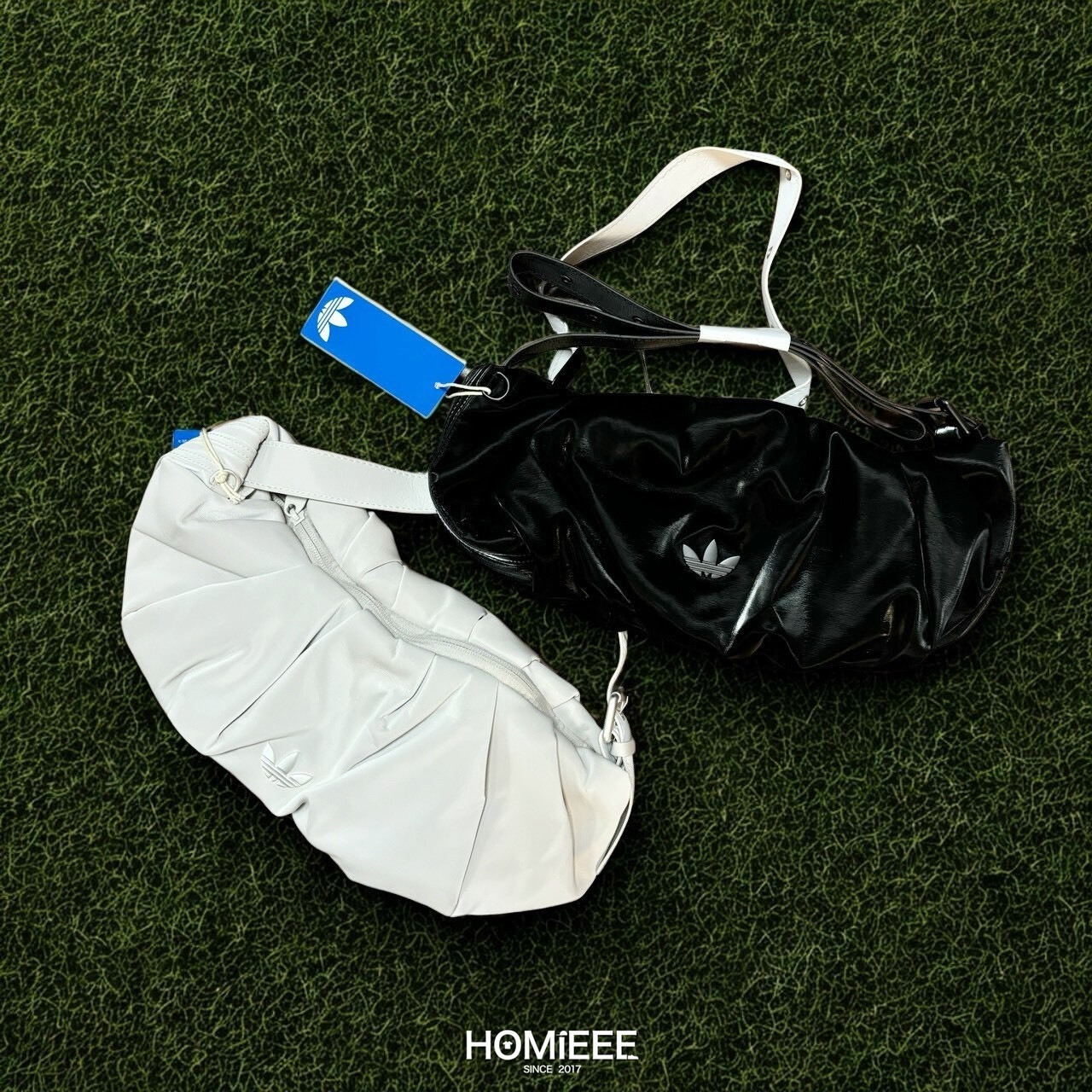 Adidas Originals Cloud 羊角包 雲朵包 肩背包 黑色 [KC1419] [KC1420]