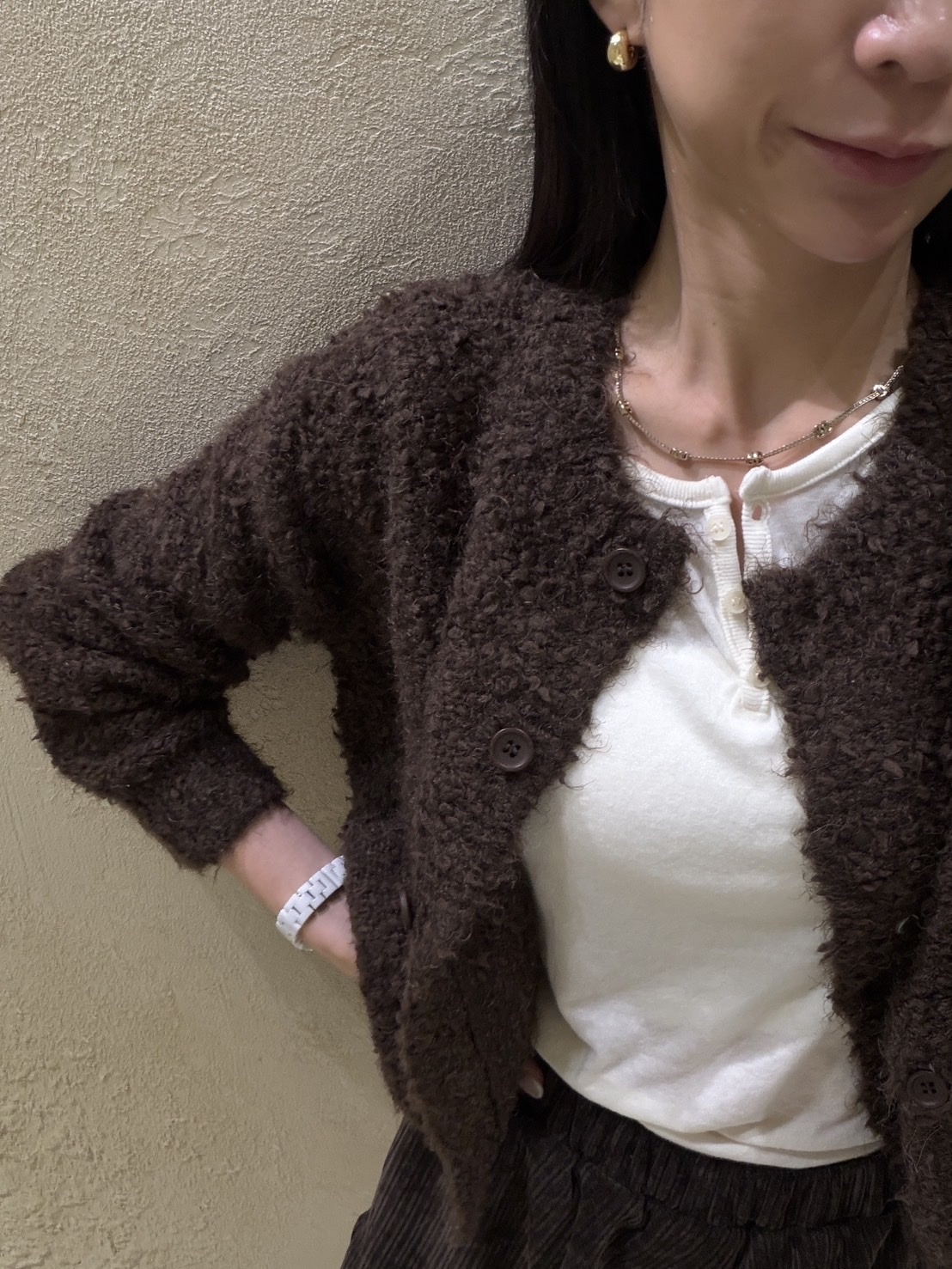 【韓國連線】S01 高級簡約水滴耳環（純銀耳針）