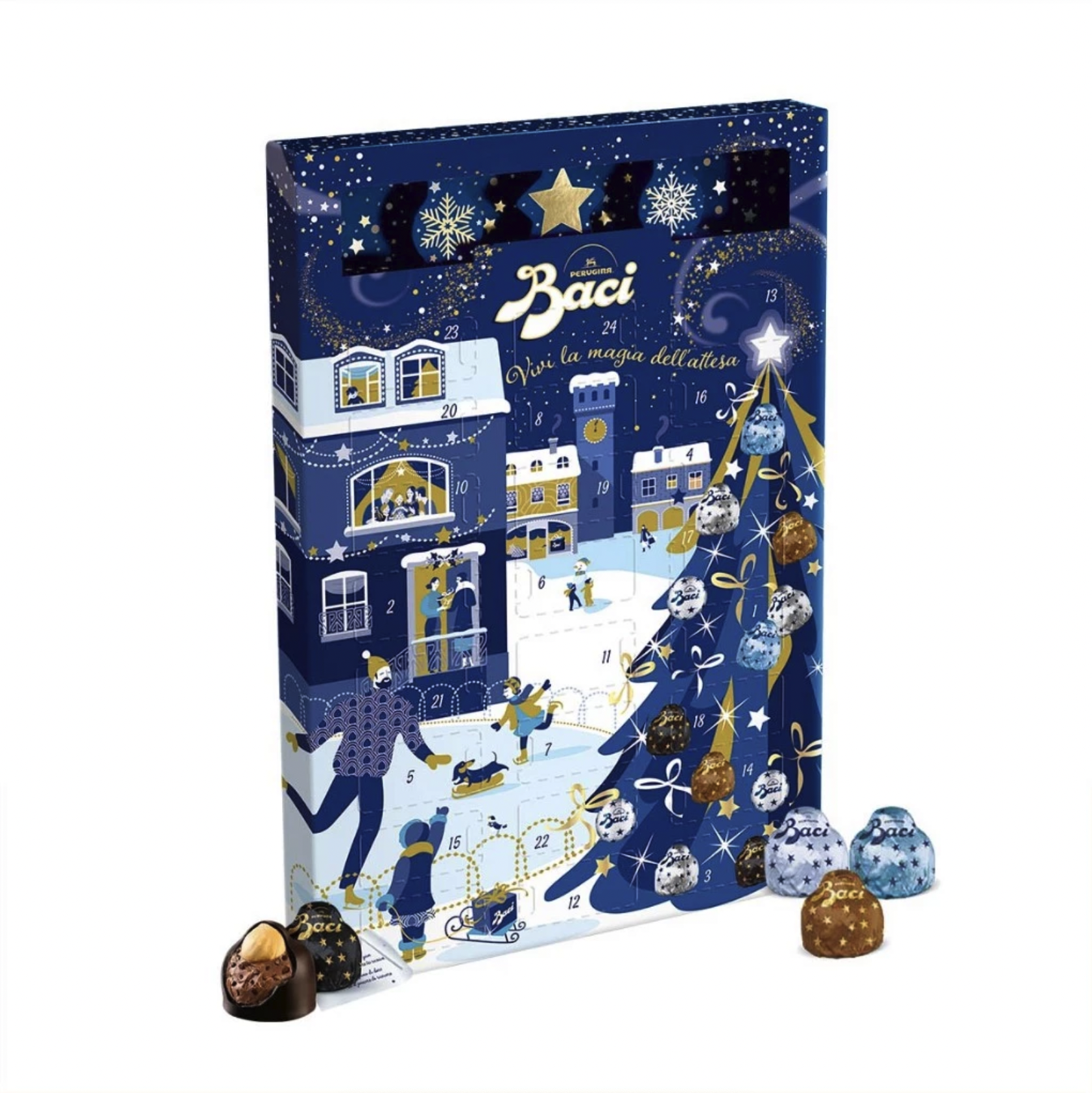 Baci Perugina 巧克力聖誕倒數日曆 278g Advent Calendar