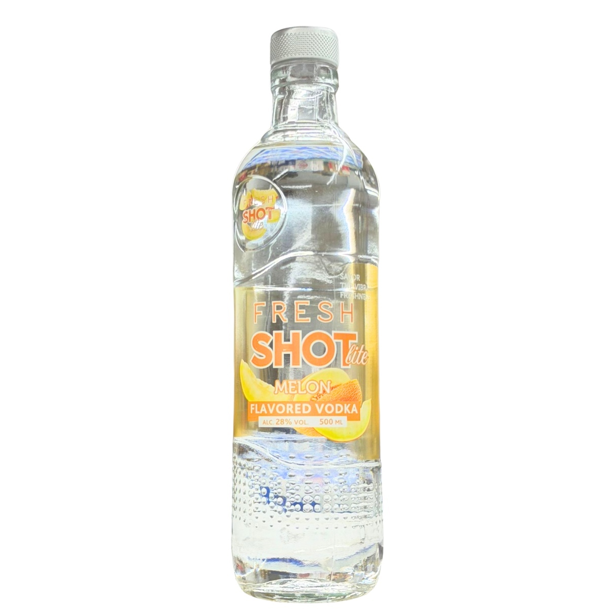Fresh Shot Lite Melon Flavored Vodka 500mL