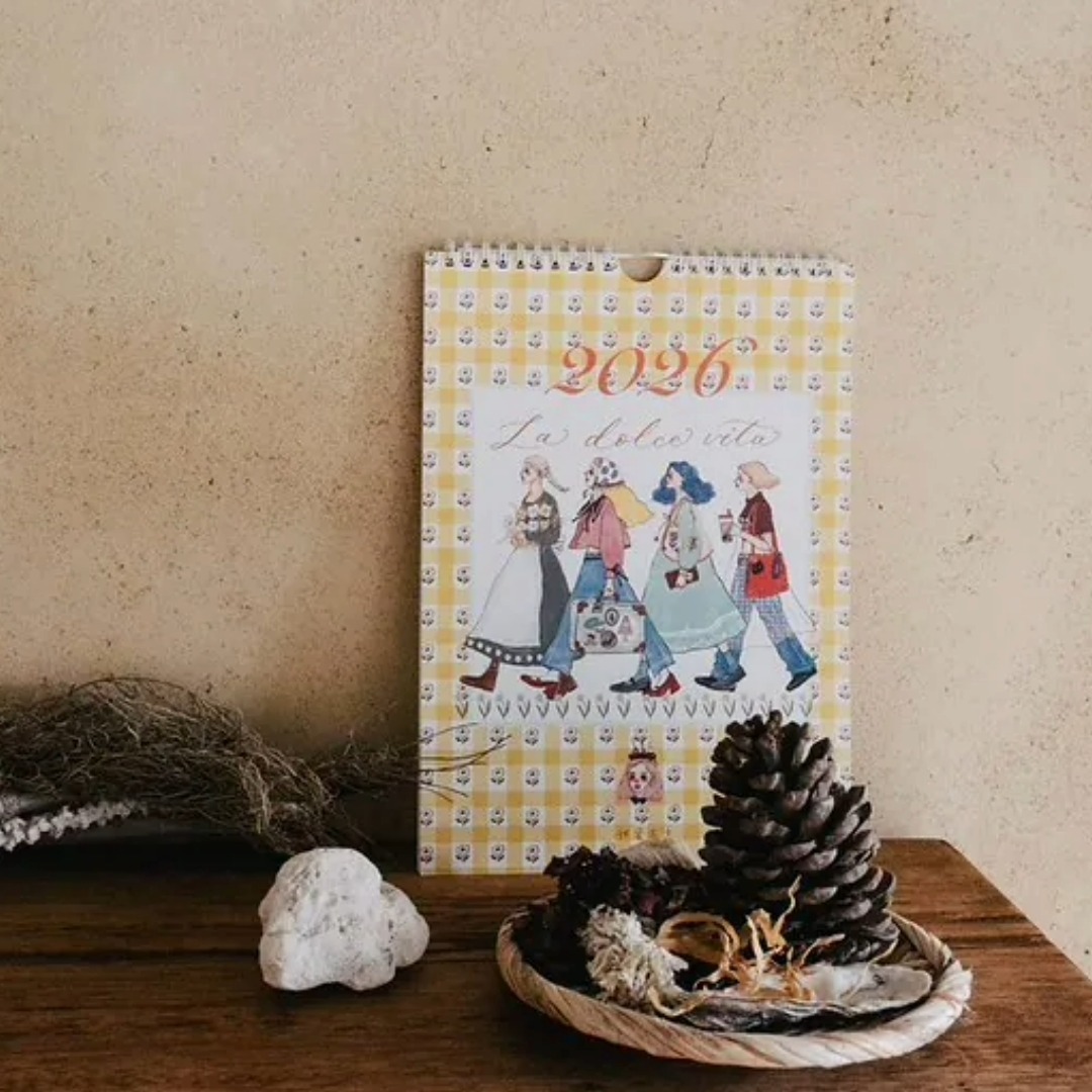 有你真好 2026 甜蜜掛曆 12月份 A4掛曆｜甜蜜生活 La Dolce Vita 台灣