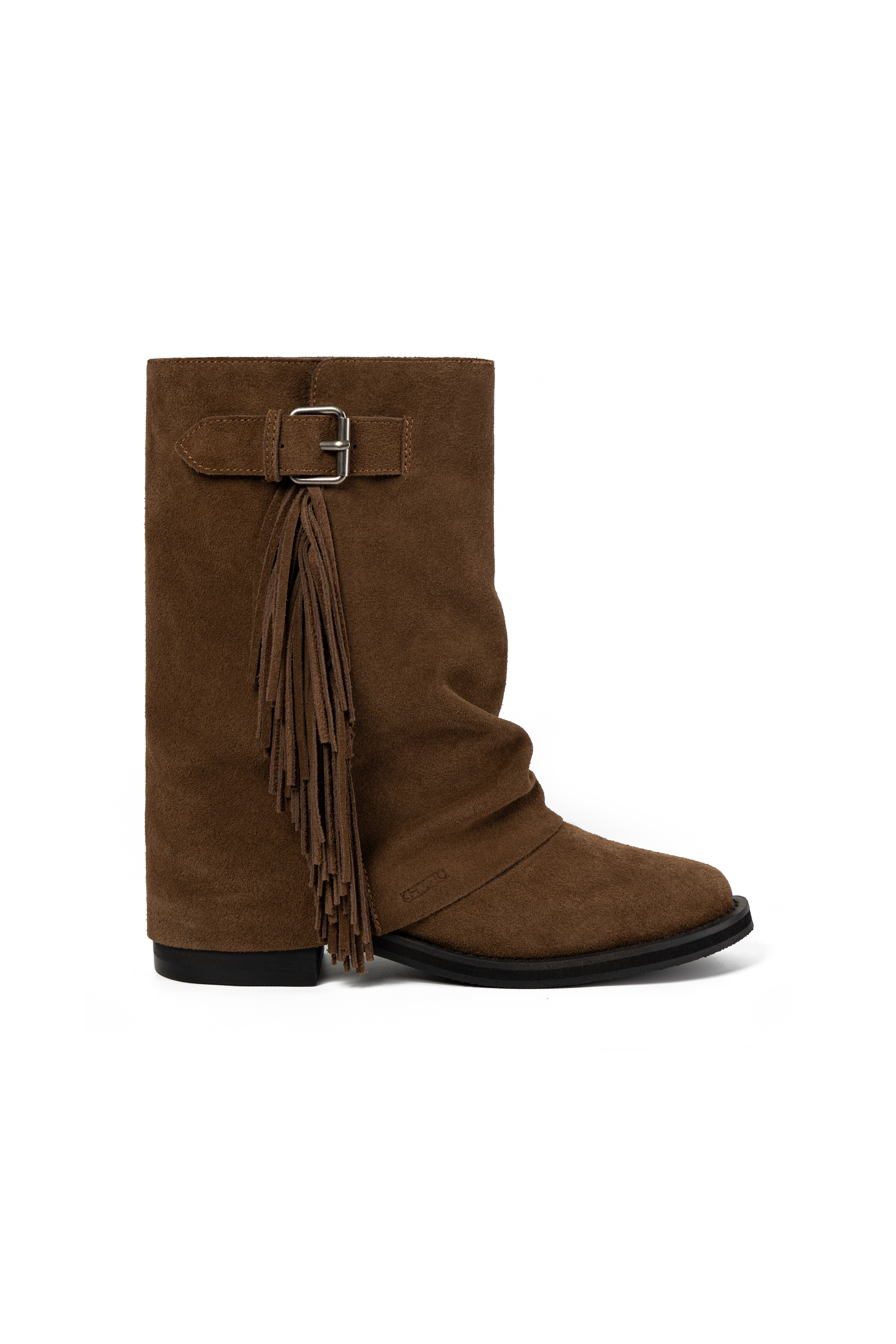 KHIHO PREA FRINGE MID BOOTS K25-SH029 BR