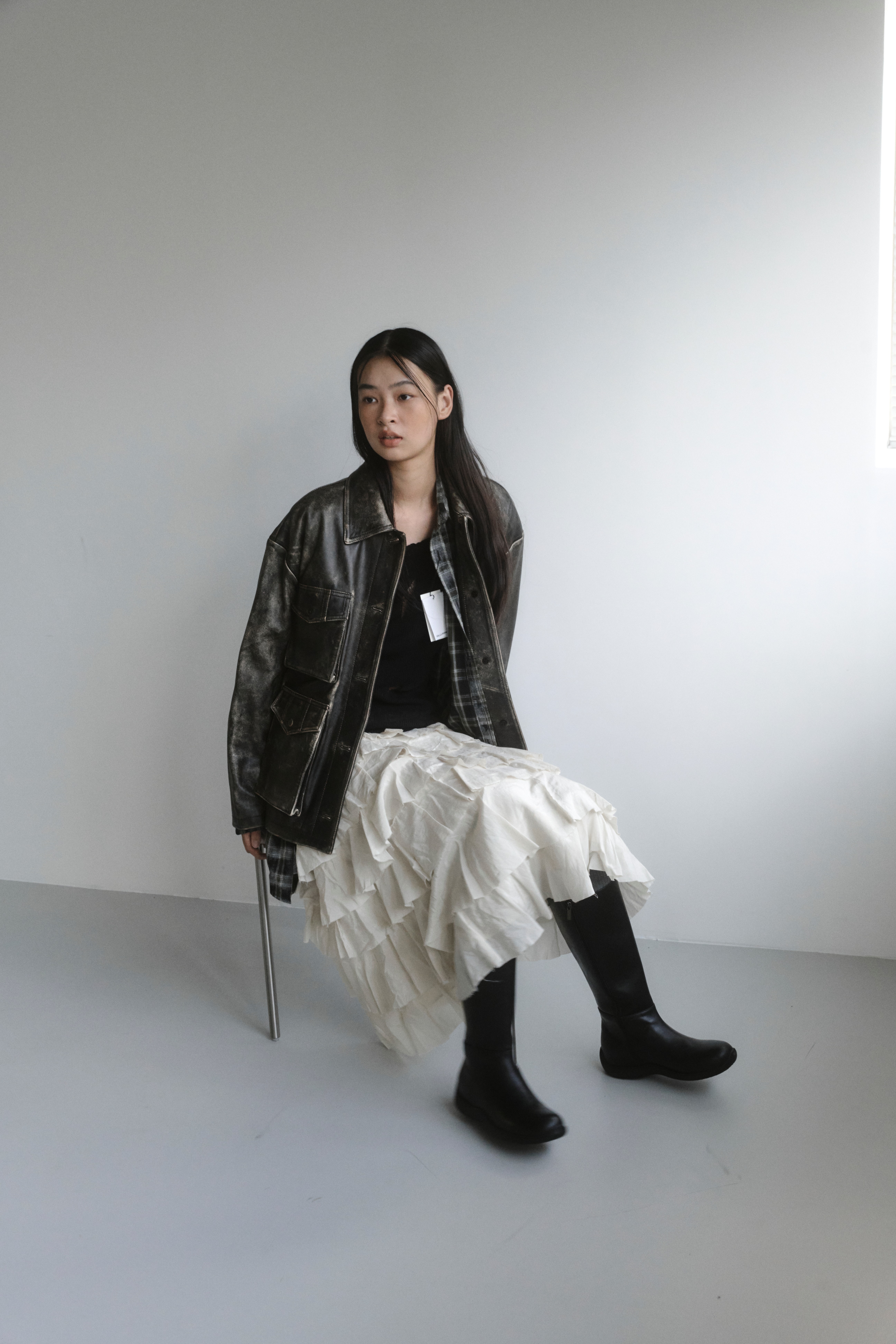 KHIHO CLEAN MOLD LONG BOOTS K25-SH030 BK