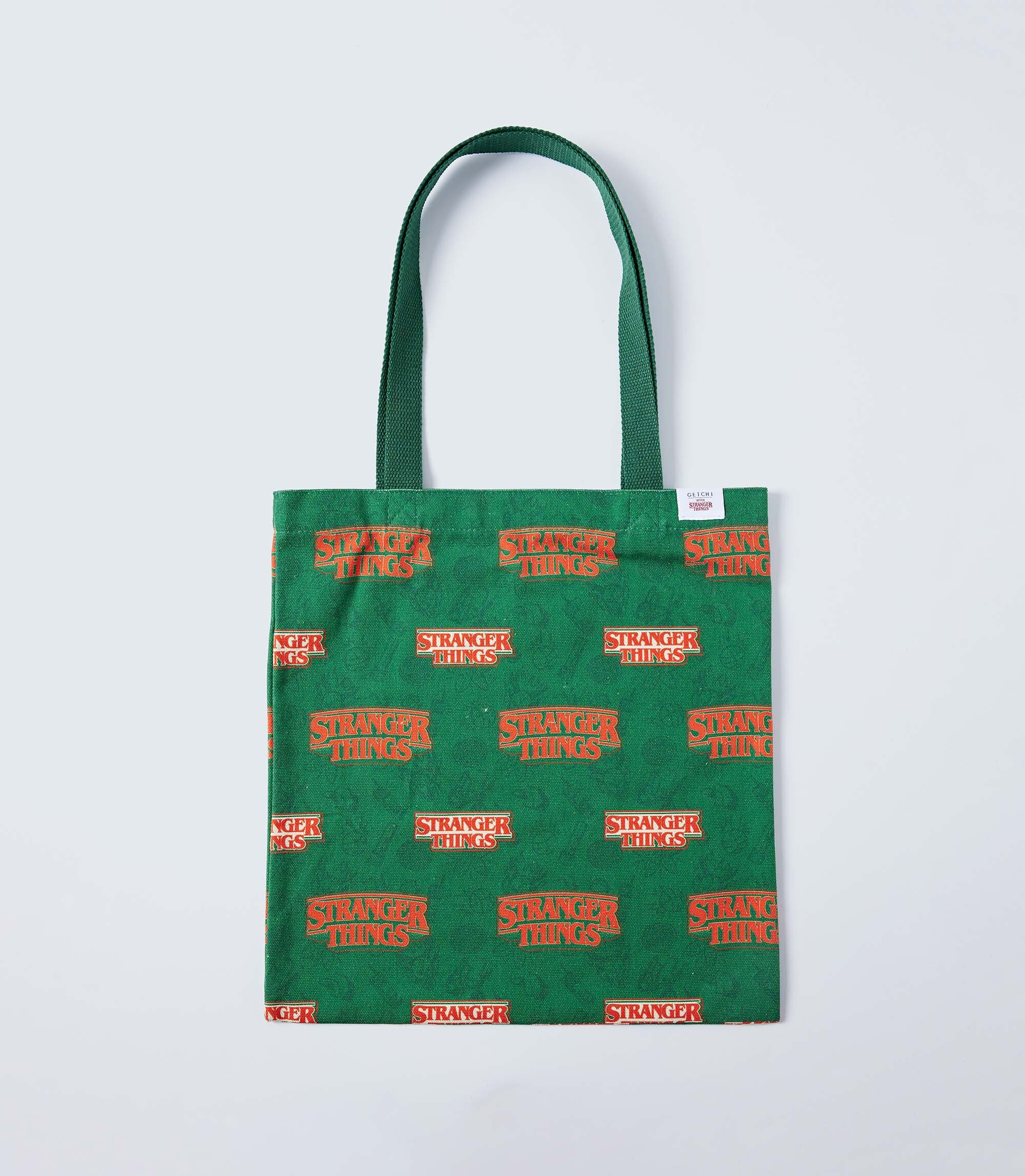 (現貨)Getchi X Stranger Things TOTE BAGES怪奇物語聯名帆布包