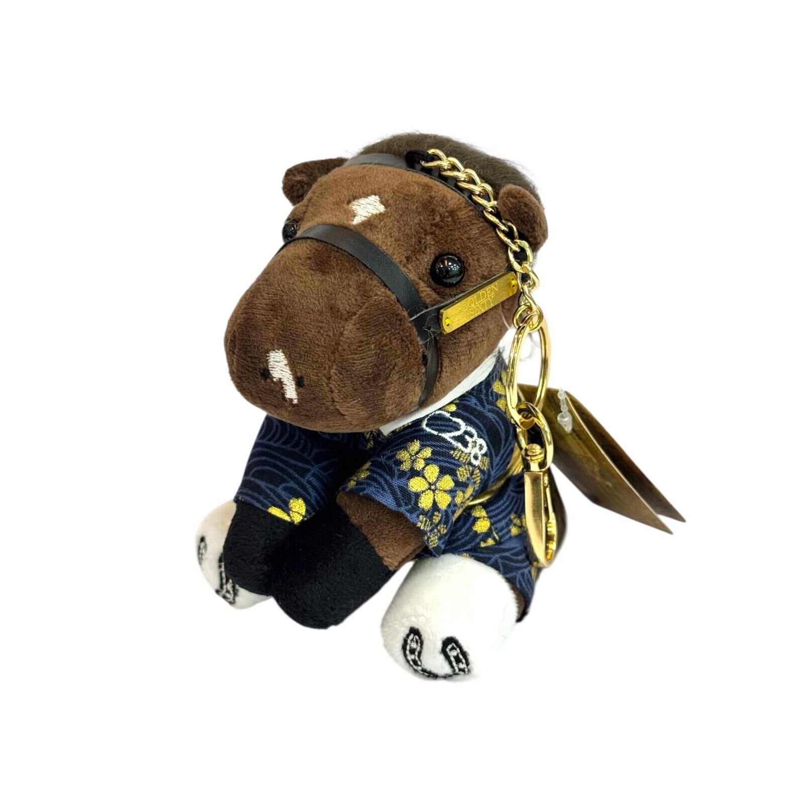 金鎗六十 - 13cm 匙扣公仔 (藍色和服版)