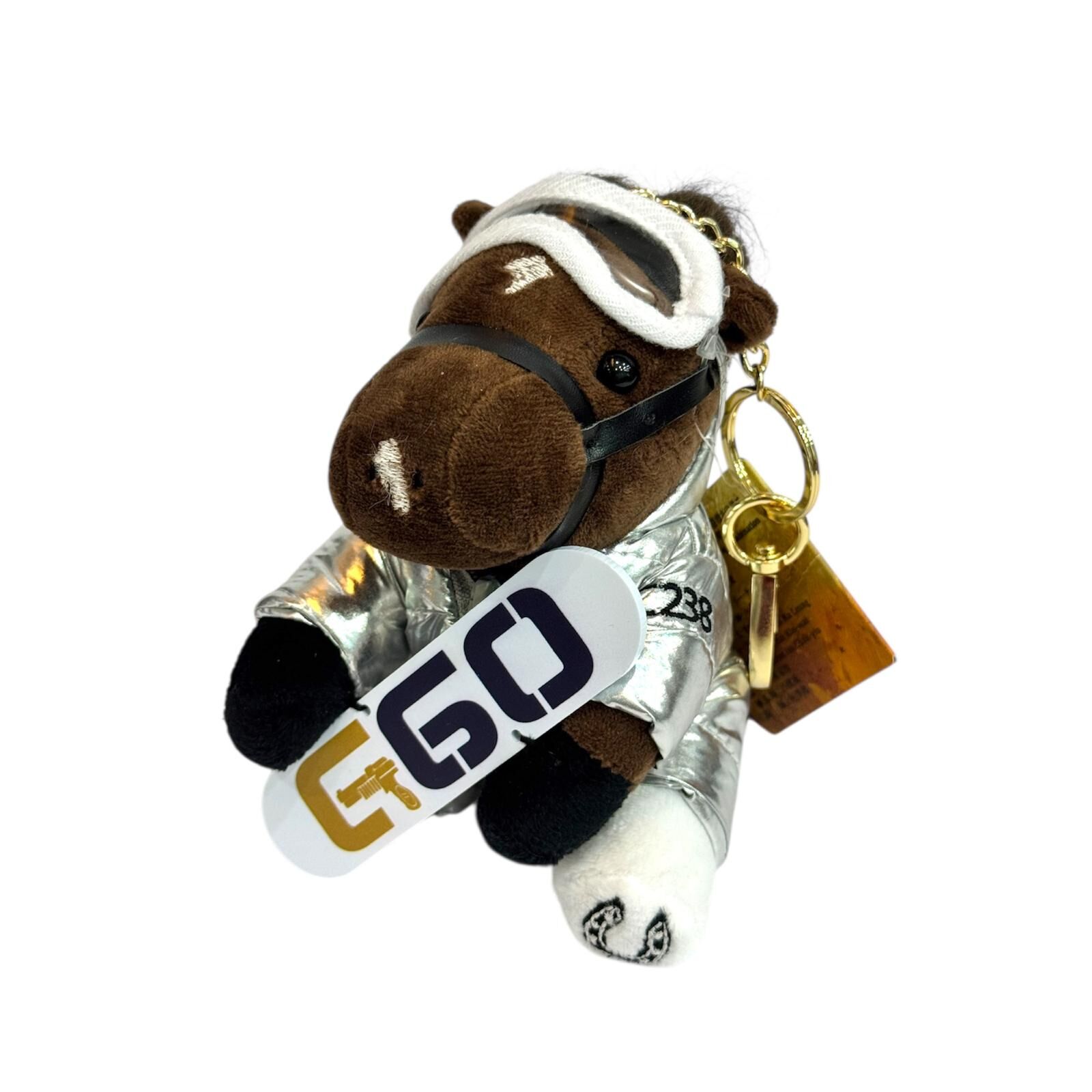 金鎗六十 - 13cm 匙扣公仔 (滑雪版)