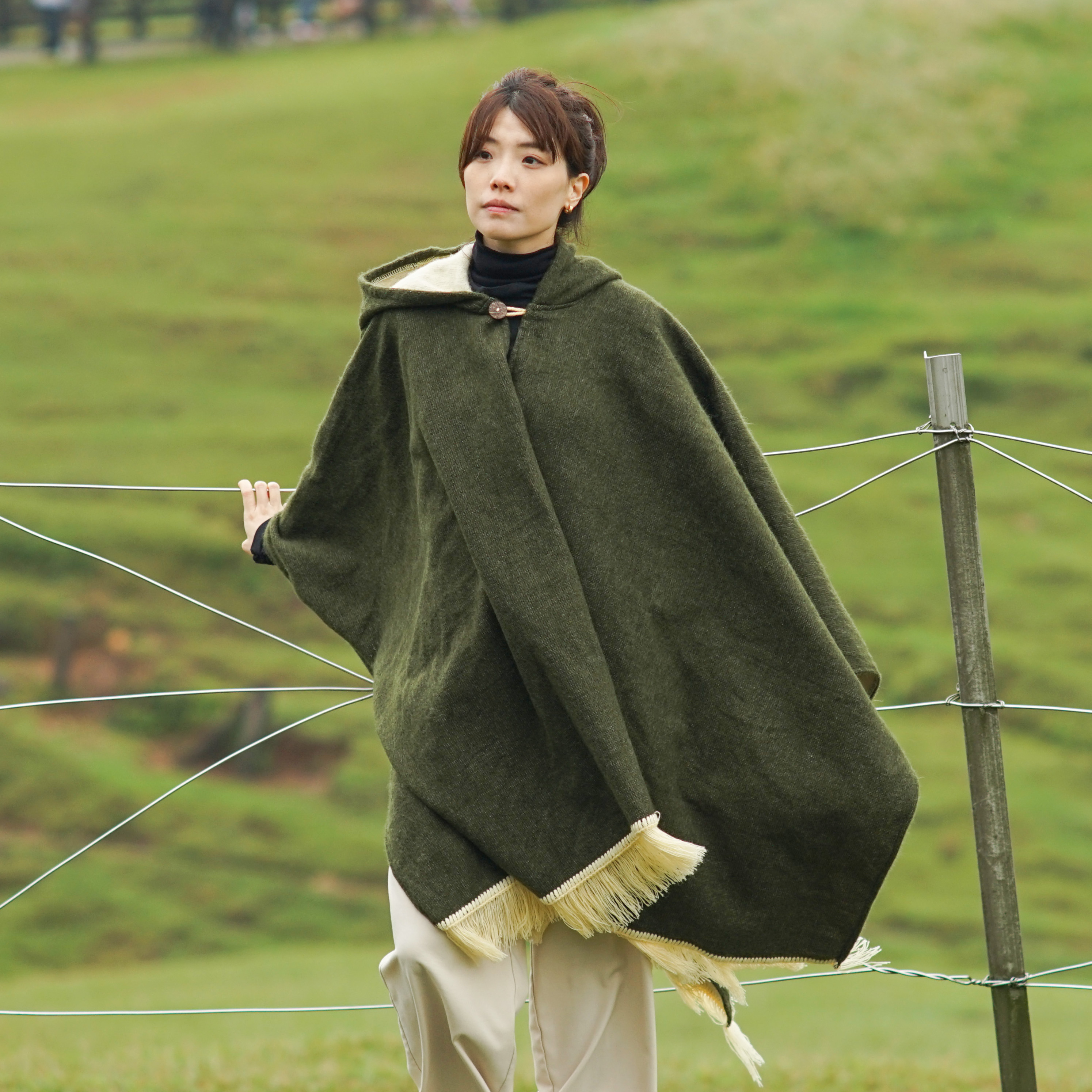 安地斯羊駝斗篷｜Baby alpaca – 大地之歌｜厄瓜多