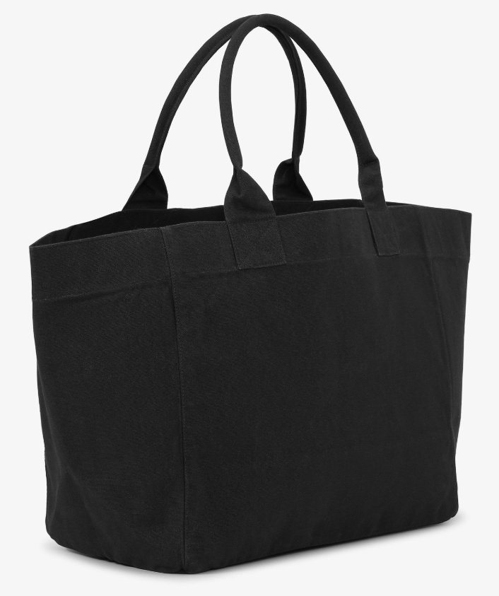 1VT1119-031 GANNI XXL Tote Black #A7180 (B-EU-E)