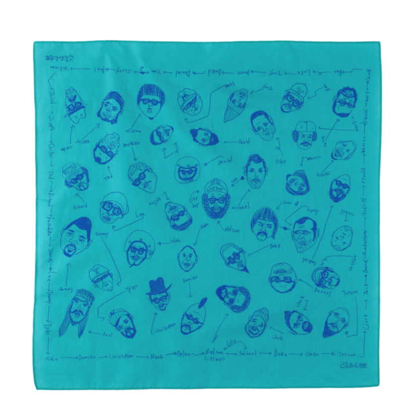 日本ChiBee 好朋友方巾