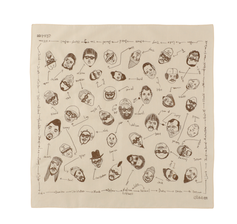 日本ChiBee 好朋友方巾