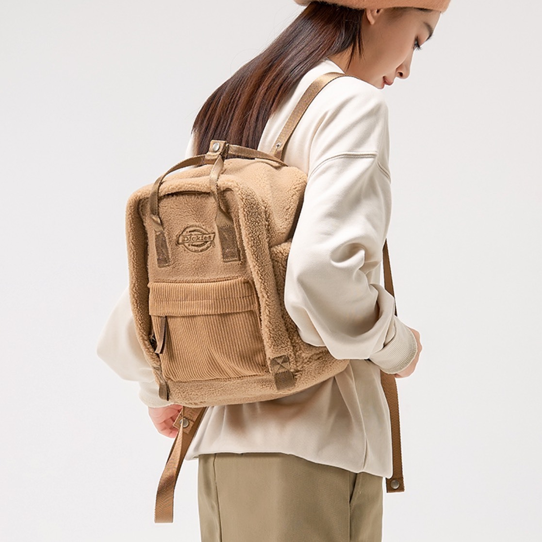 DICKIES 羊羔毛 雙肩包