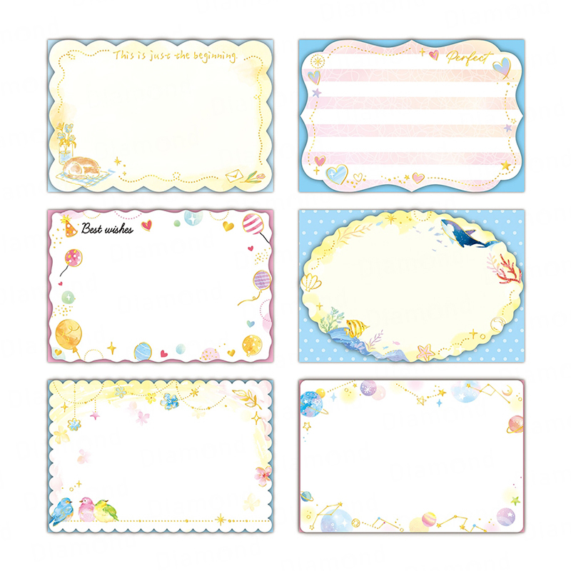 四季紙品 造型彩名卡 32張【AQ5511】