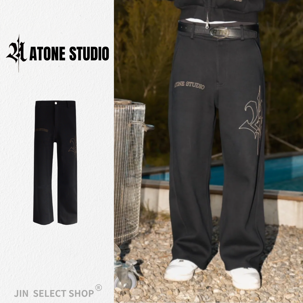 Atone studio 25ss “FAMILY ONLY” SWEATPANTS  長褲