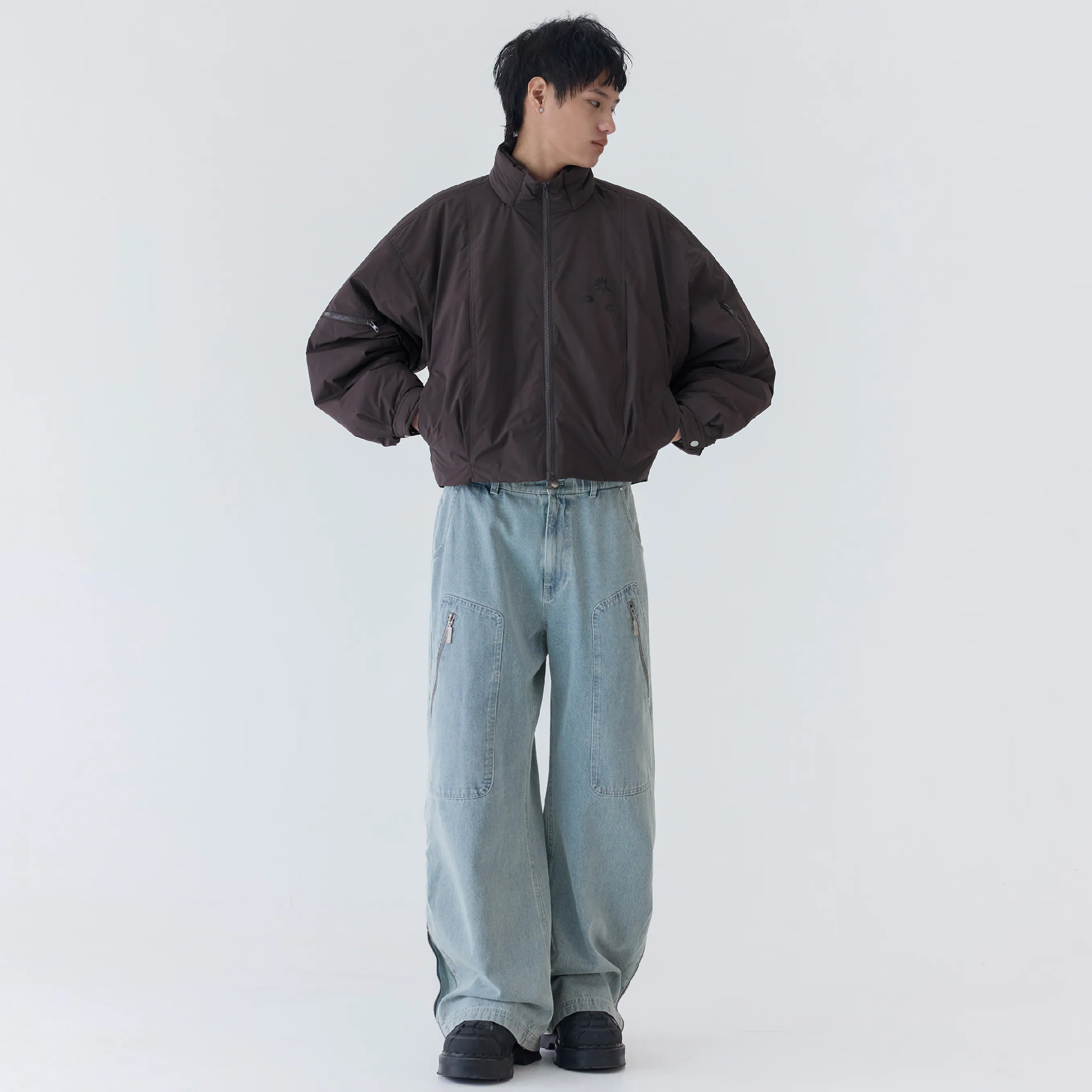 MELSIGN x plain-me Silent Damage Pants