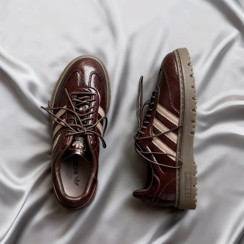 【代購】adidas Originals Samba WTR｜棕色｜經典舒適防潑水德訓鞋｜男女同款