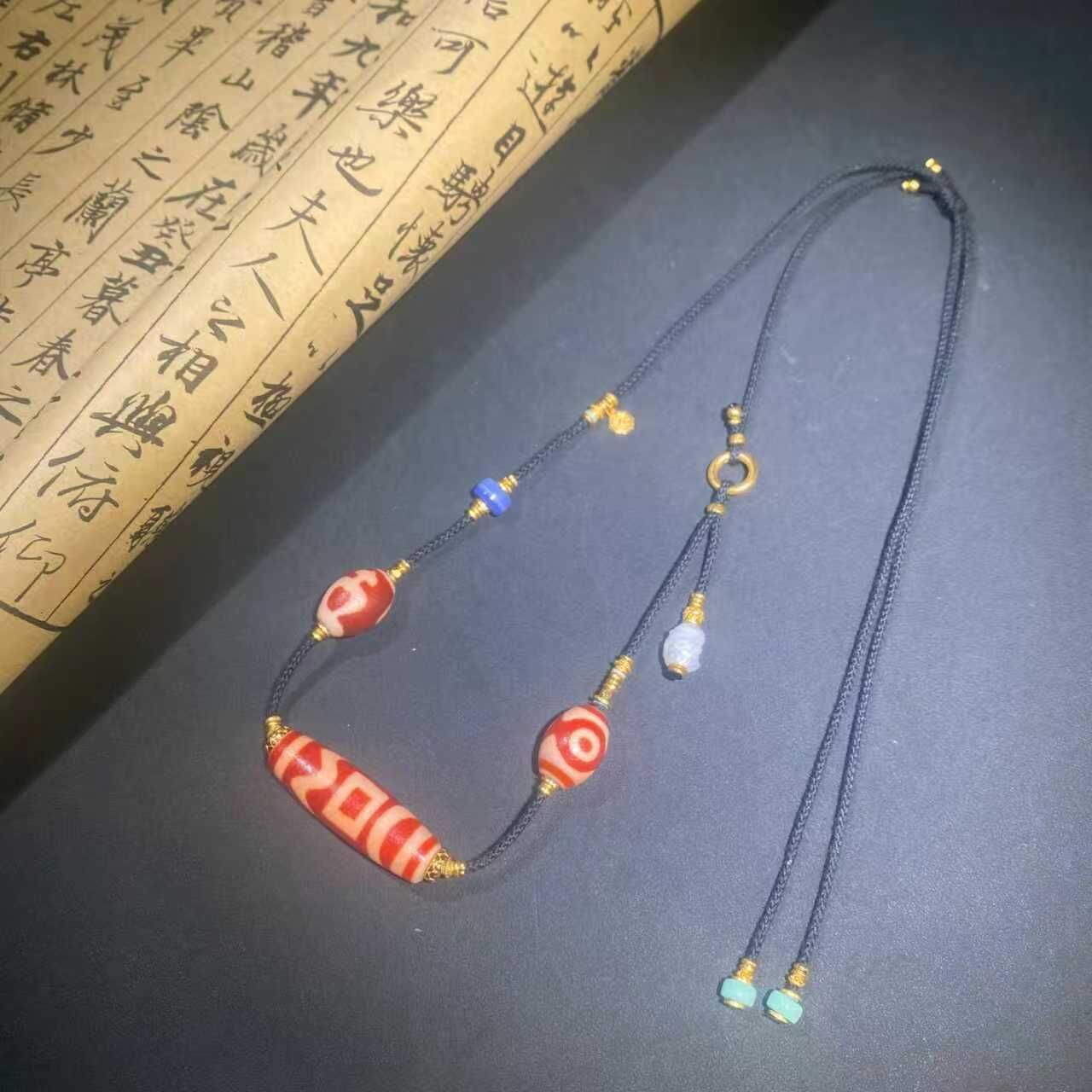 紅肉息增懷多寶項鏈