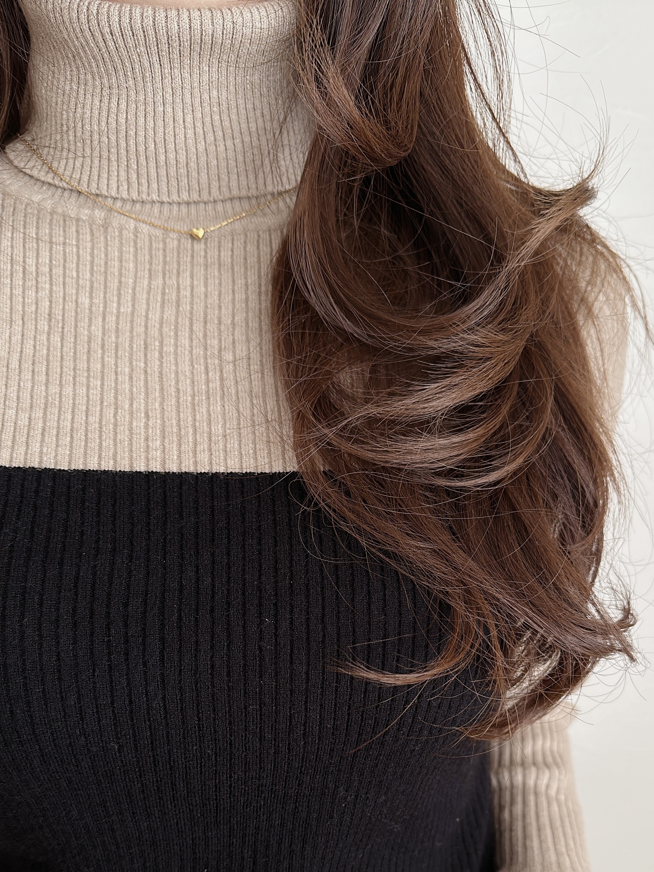 SS magnet heart bead necklace